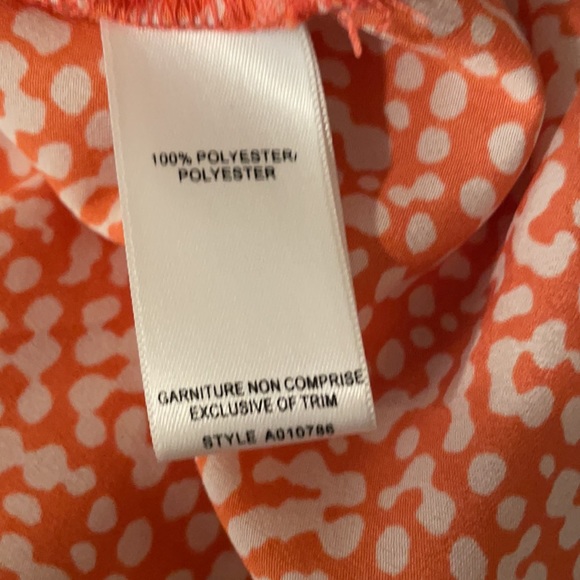 Jacob brand cardigan and tank set. Tangerine and white size S. - Picture 10 of 11